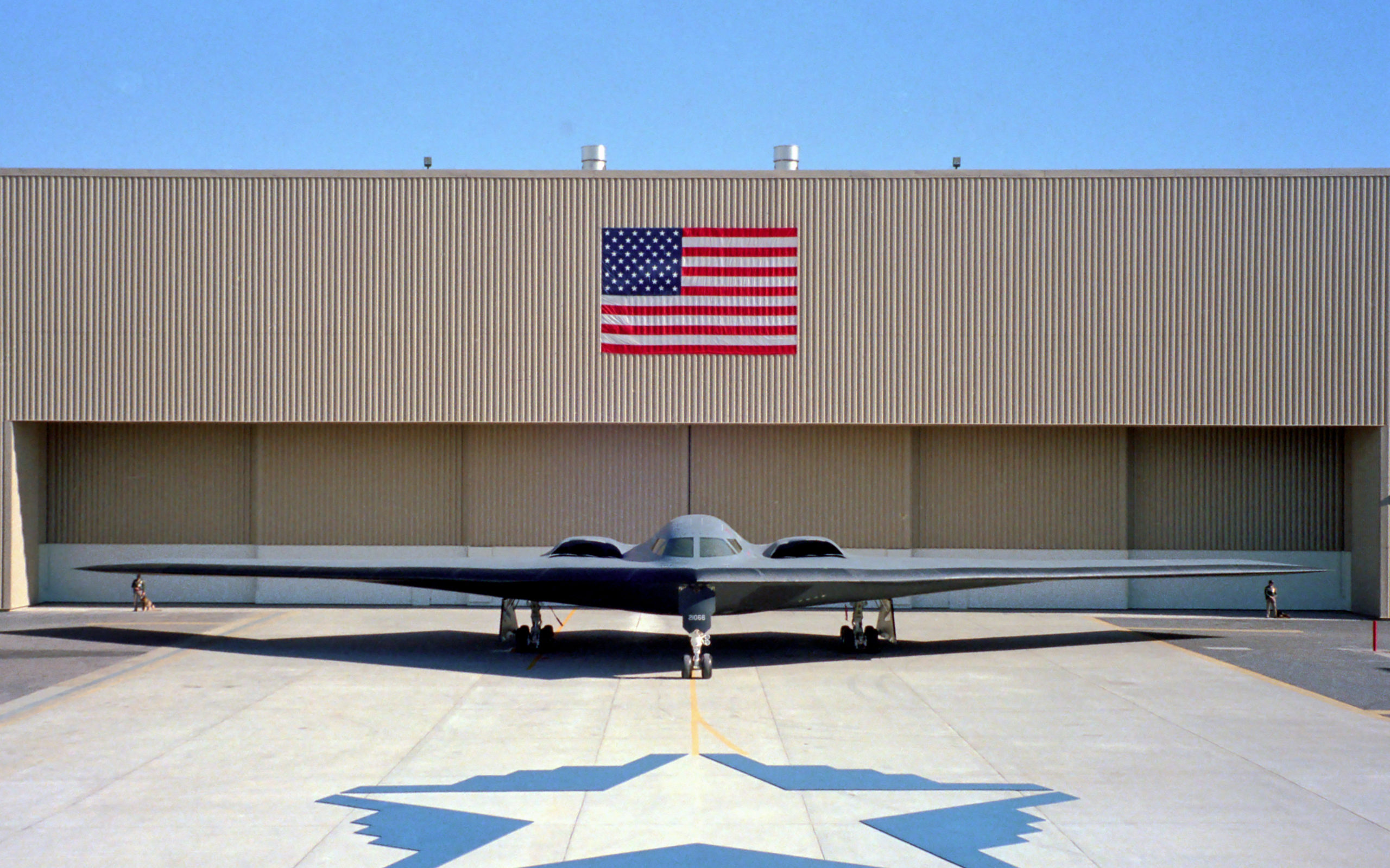 B-2 bomber stealth plane